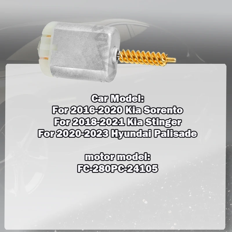 AZGIANT FC-280PC-24105 For Kia Sorento Stinger/Hyundai Palisade Car Rear Liftgate Hatch Trunk Lock Latch Actuator copper Motor