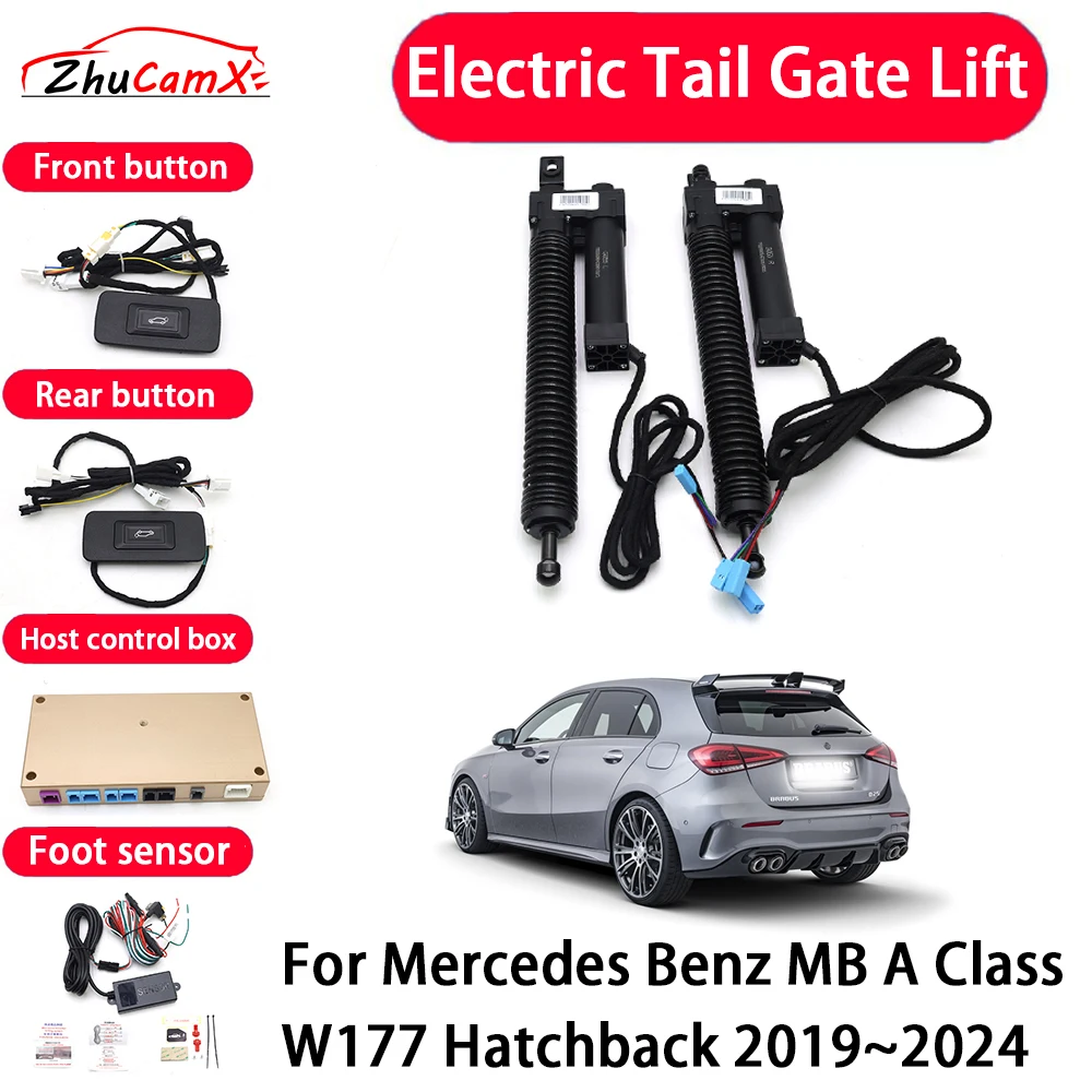 

ZhuCamX Car Automatic Electric Tail Gate Lift Tailgate Assist System for Mercedes Benz MB A Class W177 Hatchback 2019–2024