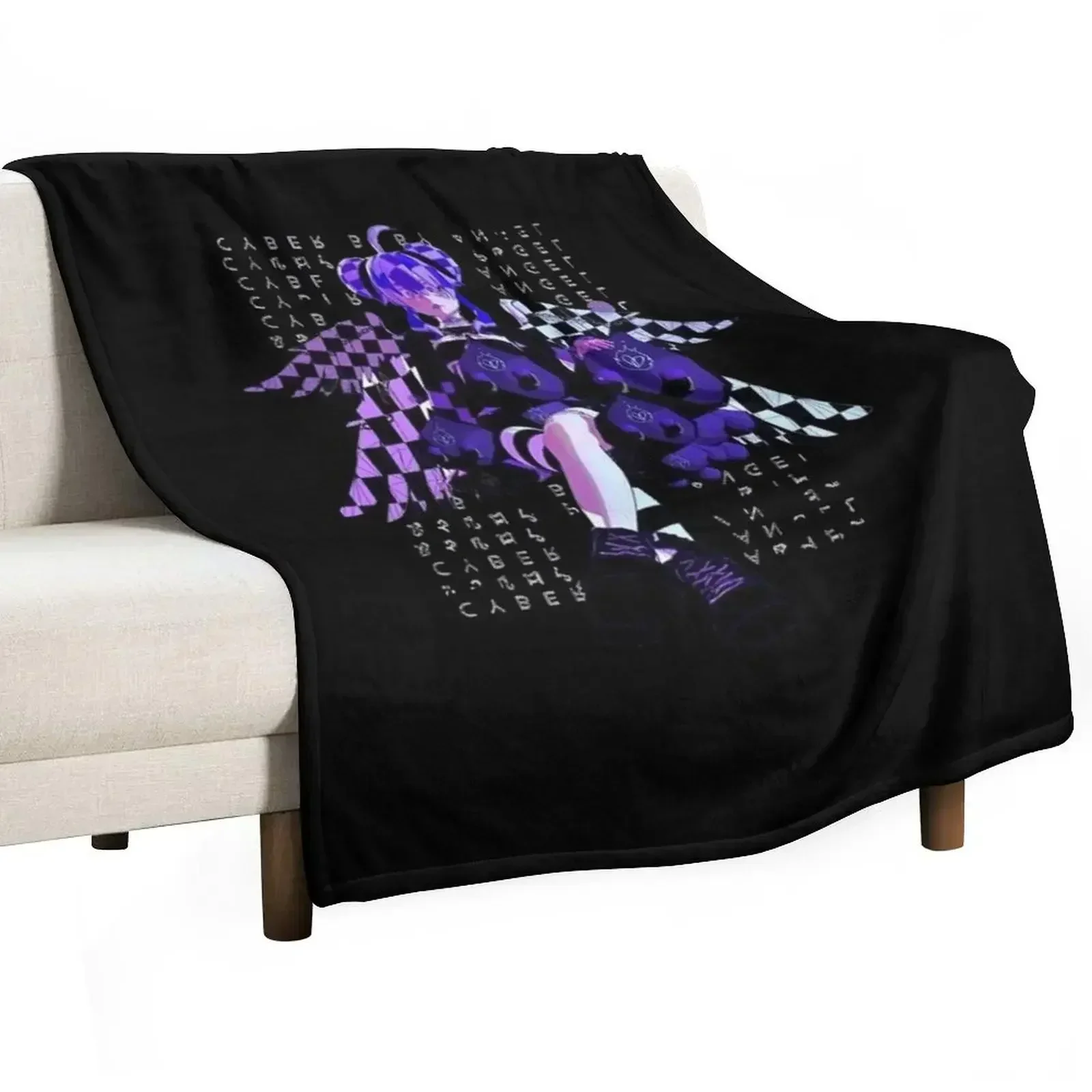 

yameii Throw Blanket Luxury Designer funny gift Sofa Quilt Blankets
