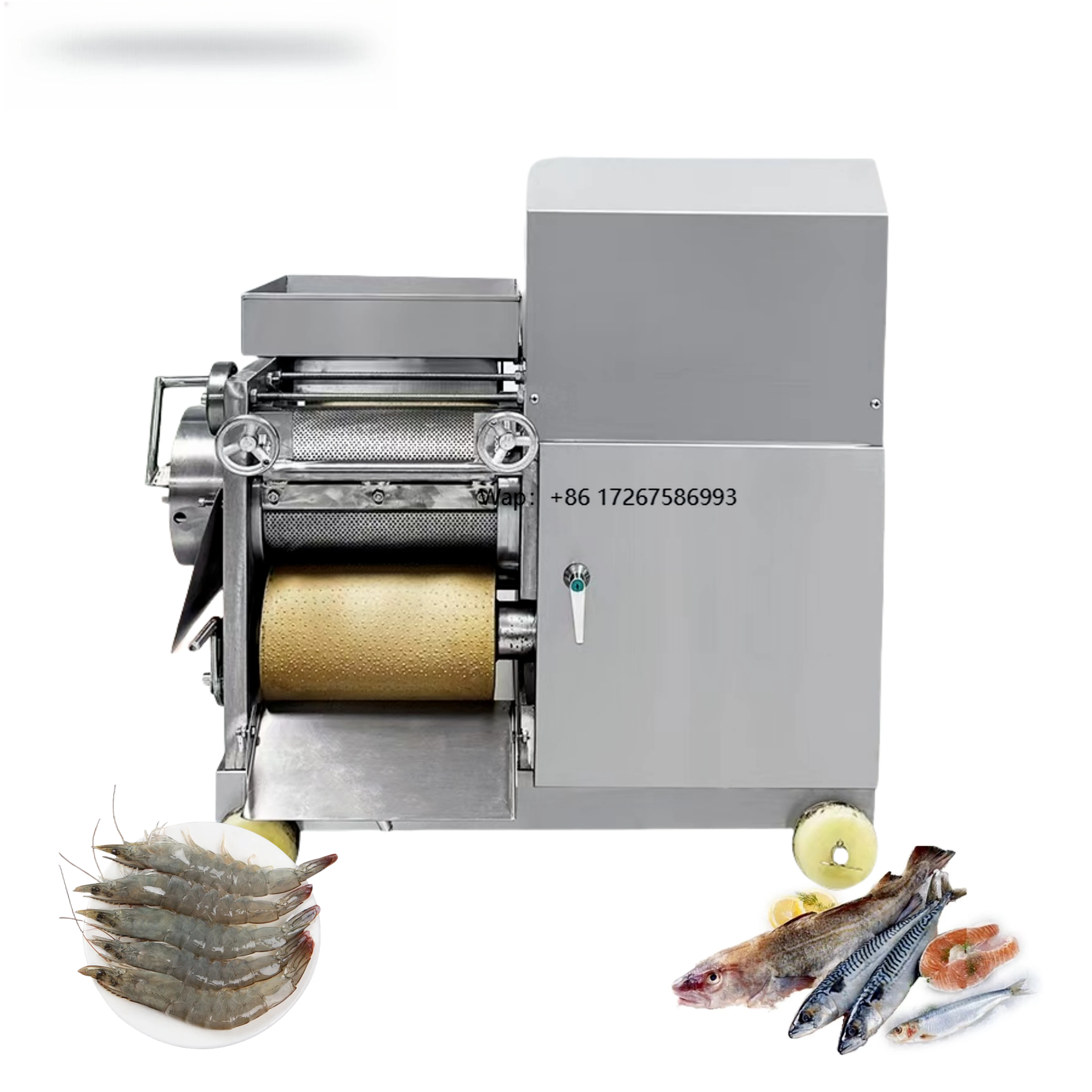 CE Certification Fish Meat Picking Machine Fish Mincer & Deboner Fish Extractor Suitable for Food Processing Plants