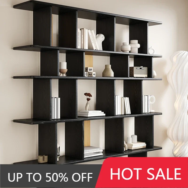 

Book Shelf Furniture Student Type Storage Box Reading Library Cabinet Shelves Room Wall Rack Armarios Para Salon Black Living