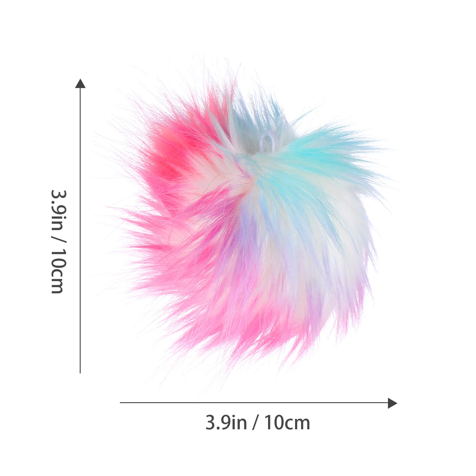 24 قطعة كرة بوم بوم صناعية مادة ناعمة ملونة للديكور الحرفي إكسسوارات ذاتية الصنع مشاريع مدرسية للأطفال كرة بوم بوم #2