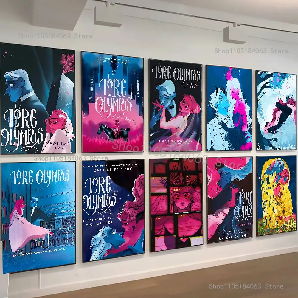 

L-Lore O-Olympus Poster Waterproof HD Wall Art Decal Self-Adhesive Aesthetic Decor For Home Living