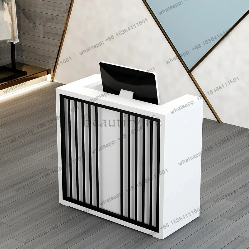 

checkout page Counter Simple modern beauty salon Small store Light luxury clothing store Bar