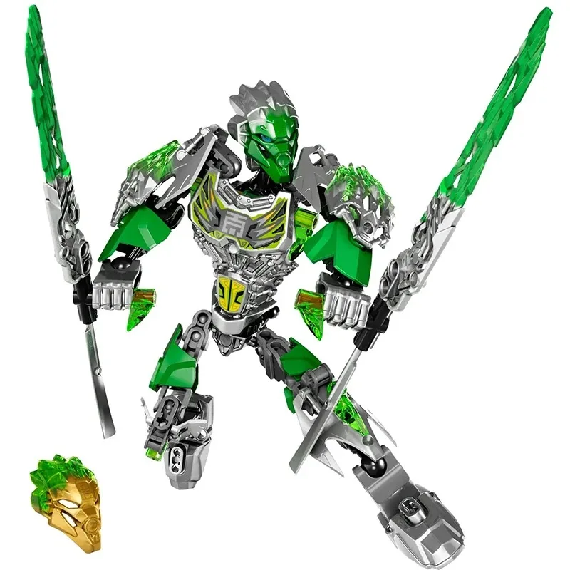 Warriors Actiefiguren Bionicle Bouwstenen Bricks 2in1 Lewa Tahu Onua Umarak de Destroyer Speelgoed Jongen Kid Kinderen Geschenken