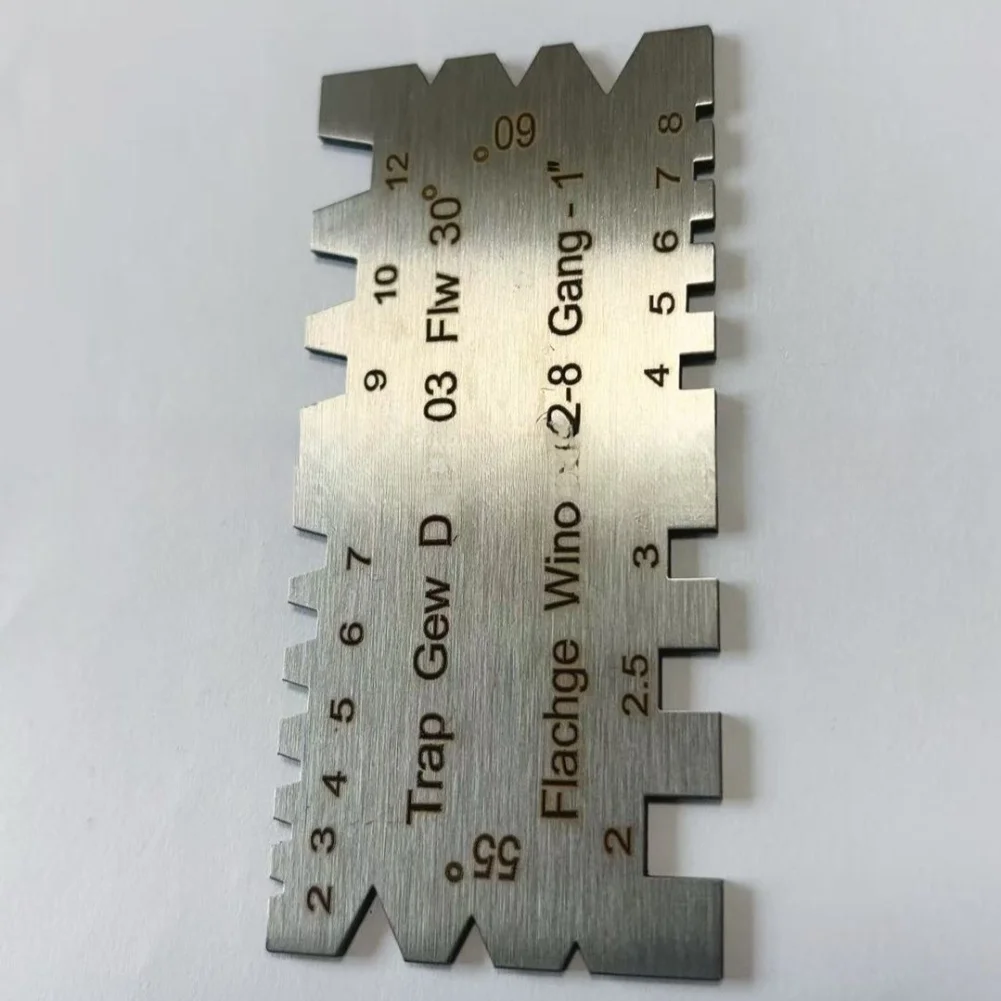 Stainless Steel Angle Template Accurate Tool For Perfect Angles And Cuts Cutting Threads Angle Gauge V Slots Stainless Iron