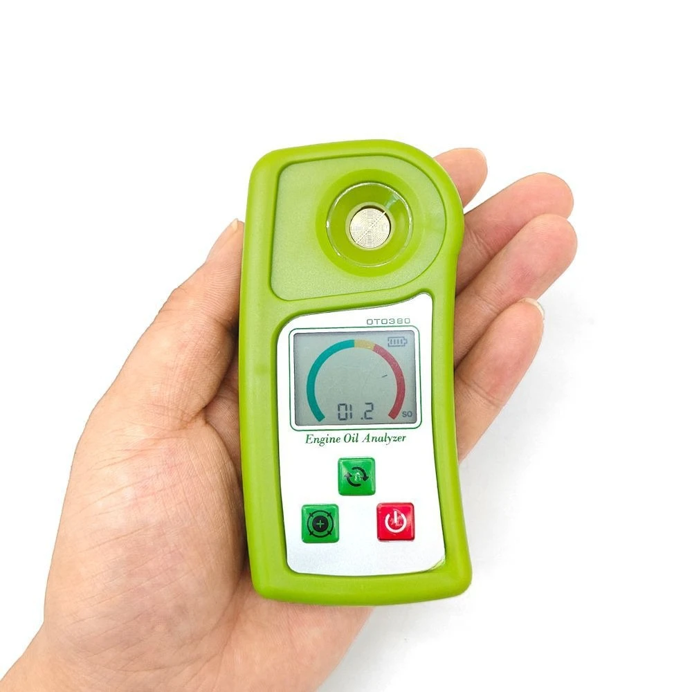 Digital display automotive oil quality analyzer lubricating oil detector