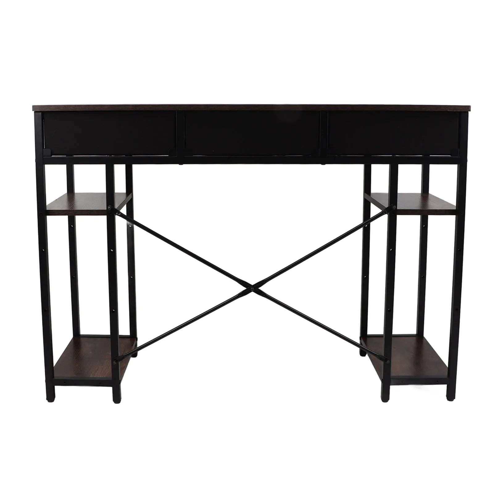 Retro Computer Desk Convenient Drawer Versatile Office Computer Desk Gaming Study Writing Table PC Desk for Home Bedroom