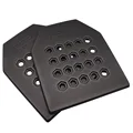 2Pcs Black plate