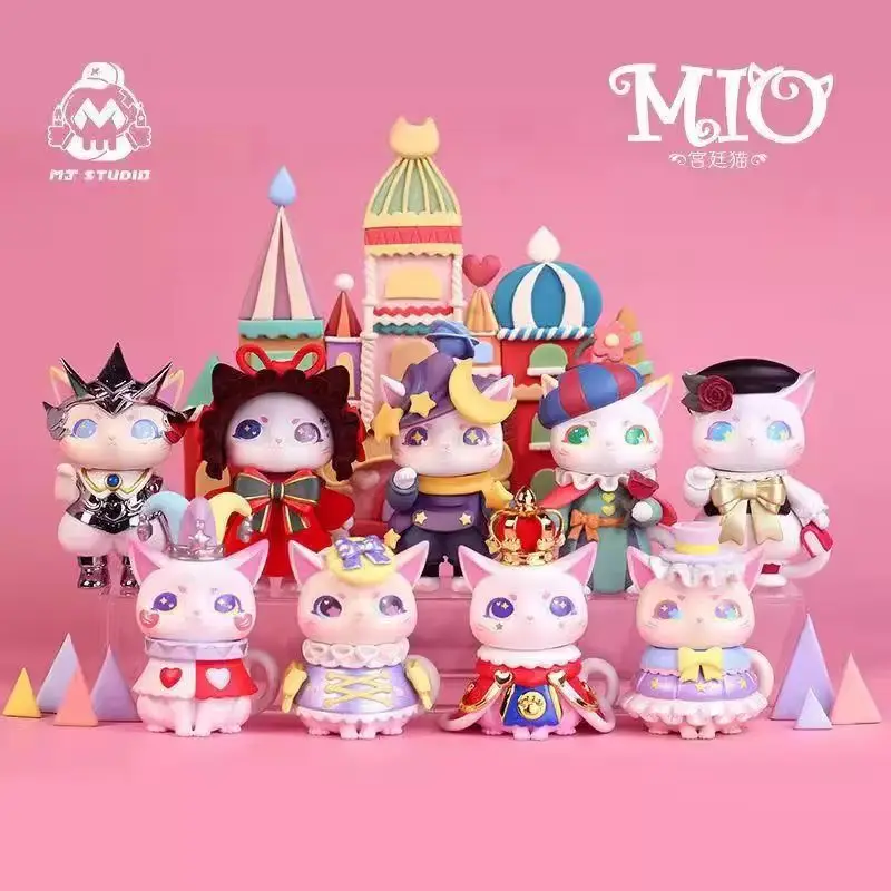 

Hot Selling Mio Palace Cat Series Genuine Blind Box Trendy Handmade Doll Gift Desktop Ornament Toy Christmas Gifts