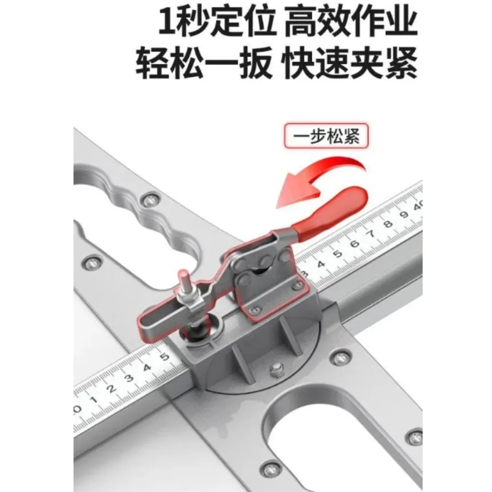 New Dust Hand Push Cutter Precise Gypsum Plasterboard Scriber Built-in Scale Woodworking DIY Renovation Cutting Hand Tool
