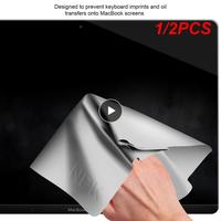 1/2PCS Laptop Protective Film Microfiber Dustproof Palm Keyboard Blanket Cover MacBook 13/15/16 Inch Notebook Laptop Screen