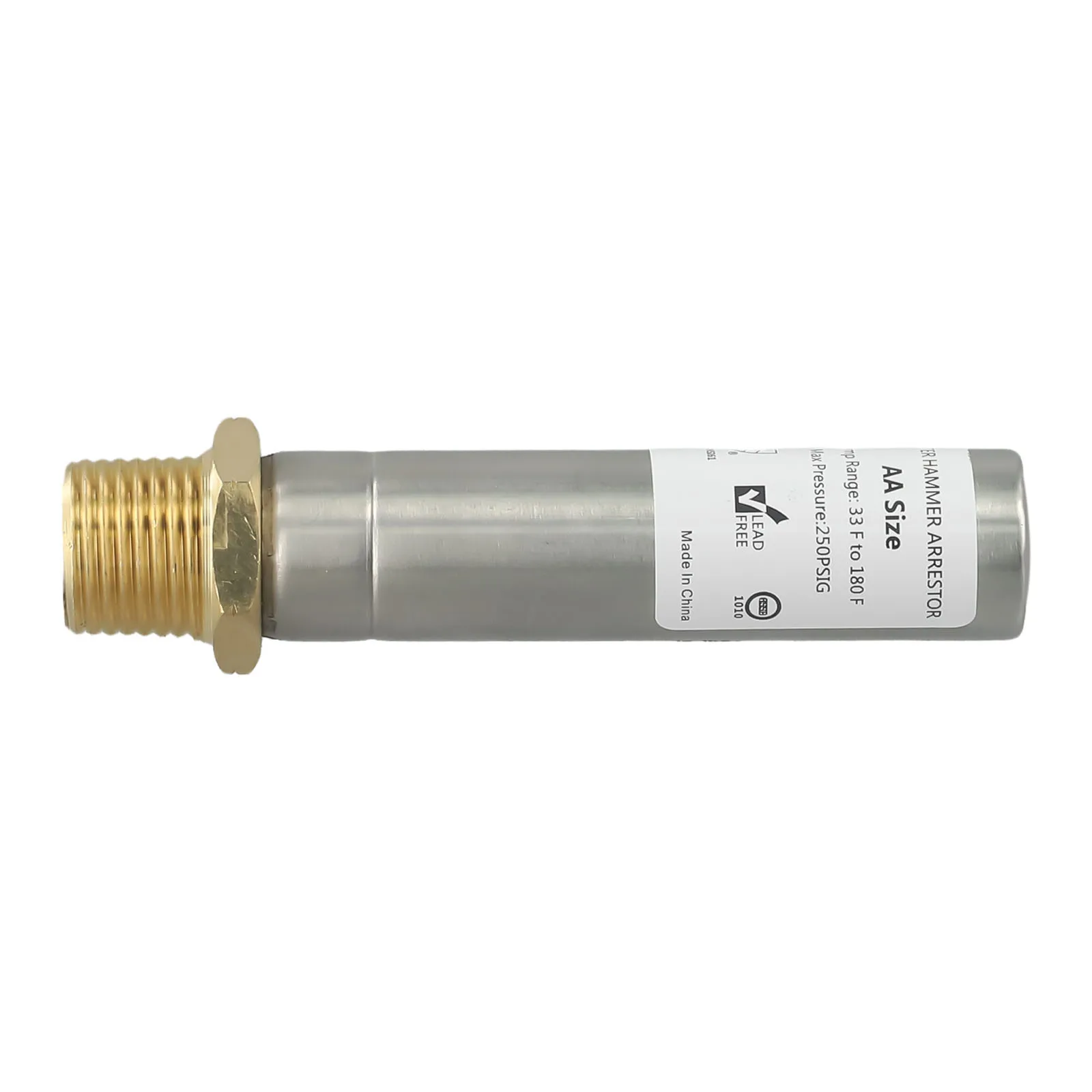 Water Hammer Arrestor Hammer Arrestor 1/2 Kitchen Stainless Steel Arrestor For Laundry Room Washer Kitchen Hotel Laundry Pipe