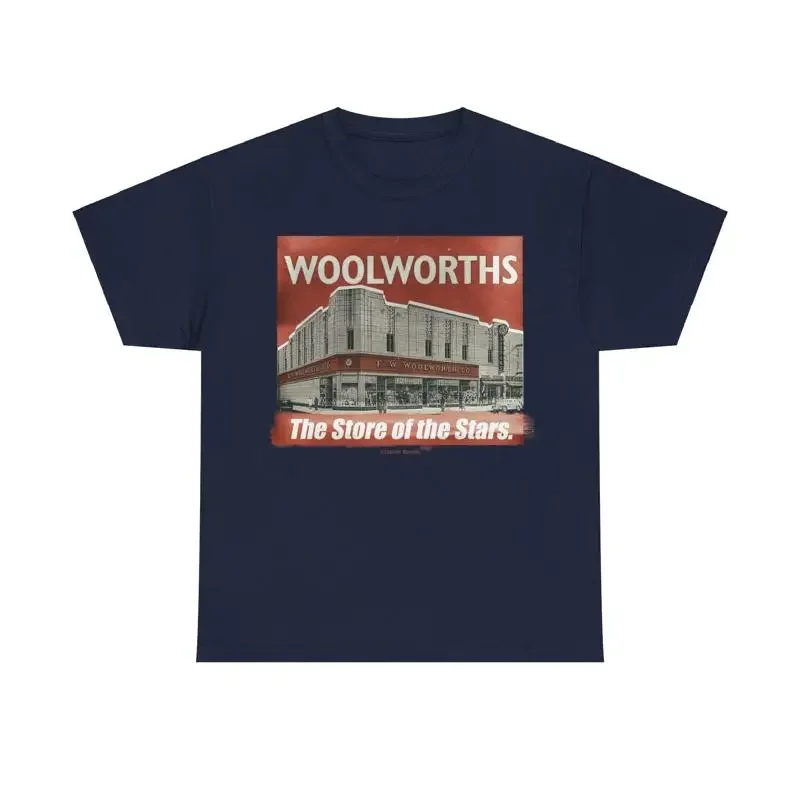 Woolworths Retail Store Of The Stars Nostalgic Logo T Shirt