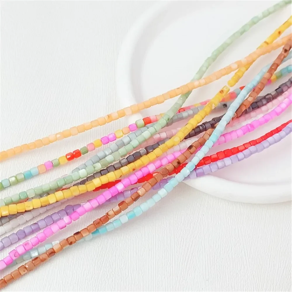 

Seawater Horseshoe Snail Colorful Shell Bucket Beads Separators DIY Bracelet Necklace Earrings Loose Bead Accessories