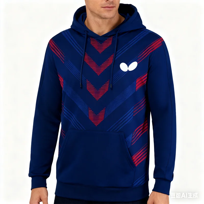 

Badminton Tennis Sport Men's Hoodies Casual Loose Long Sleeve Top Autumn Winter Fashion Breathable Quick Dry Sweatshirts Clothes