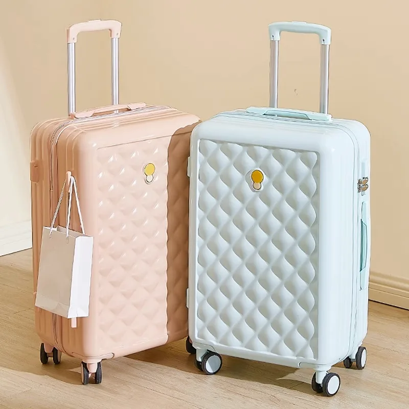 Neue Gepäck Student Weibliche 20/26 zoll Reisetasche Koffer Trolley Reise Koffer mit Rädern Männlich Roll Gepäck Set