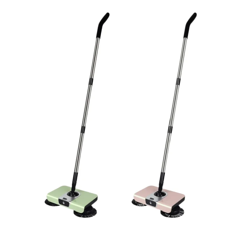 

Wireless Electric-free Hand-pushing Sweeper Broom Set Household Sweeping Mopping Broom Wipe Sweeping Mopping Two-in-one Robot