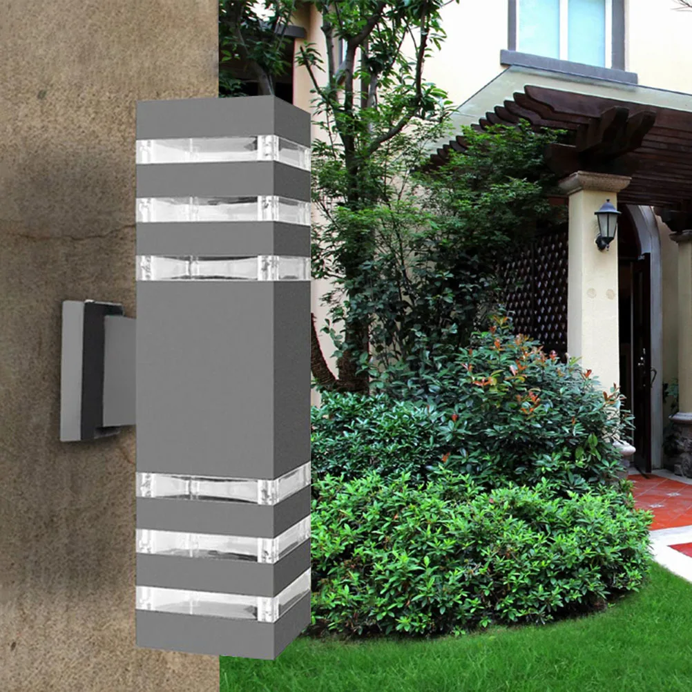 

Stylish Acrylic Glass LED Wall Sconces Waterproof Outdoor Indoor Lighting Living Room Bedroom Bathroom Corridor Hotels