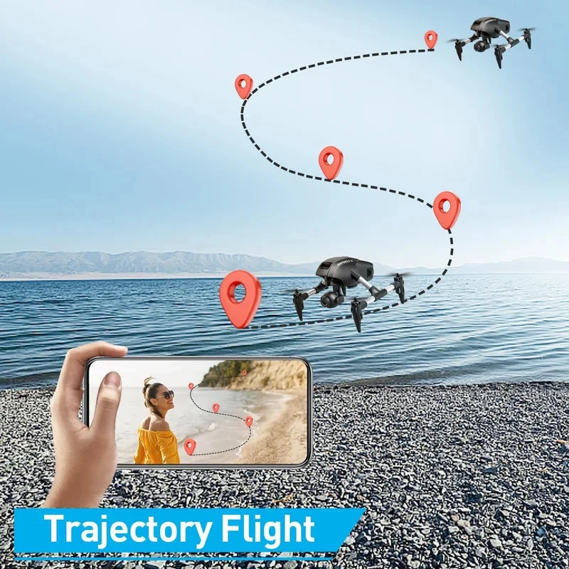 Best seller WIFI FPV Drone Wide Angle HD 4K/1080P Camera Height Hold Quadcopter RC Helicopter Drones Toy Gift for Kids Adults