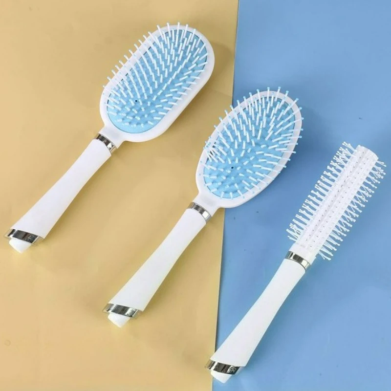 Beliebte Kissen-Airbag-Haarbürste mit hochelastischem Silikon für die Kopfhautmassage, tragbares Design, geeignet für langes und lockiges Haar