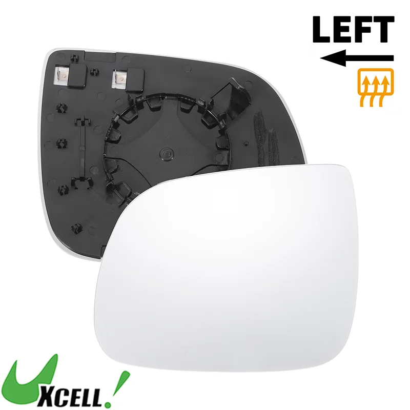 

UXCELL Car Left Driver Side White Mirror Glass with Back Heated for AUDI Q5 2008-2016 Auto Exterior Replacement Parts