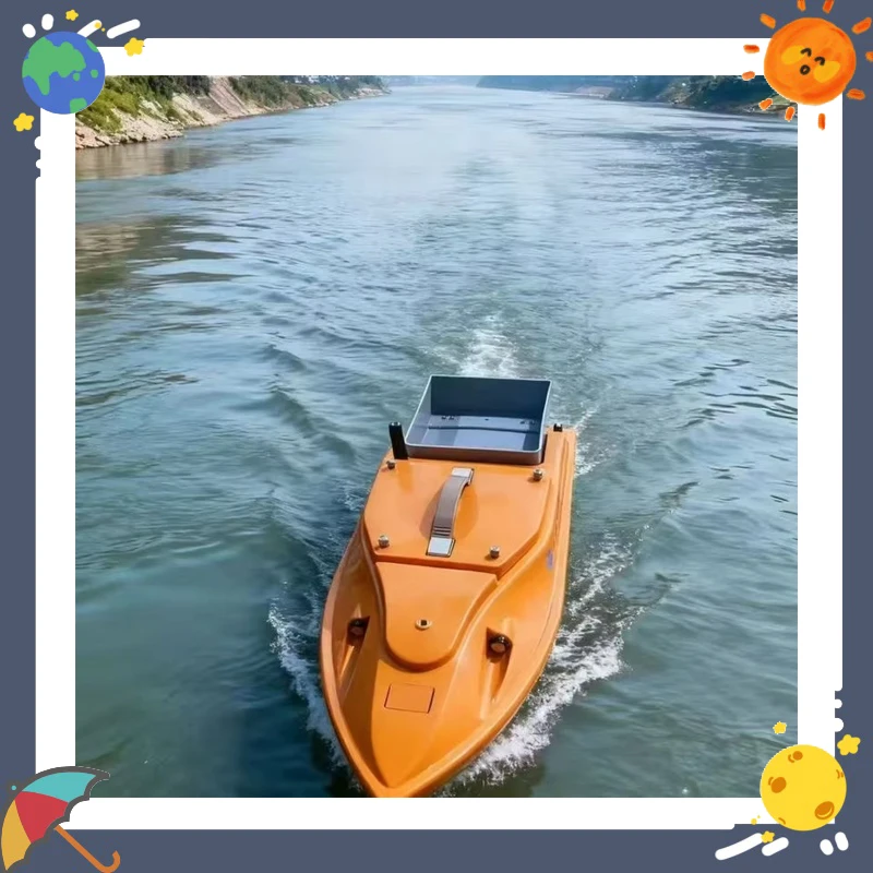 

High-Speed RC Boat Fisherman Lang Wind Control 12V with GPS Positioning Automatic Fishing Return One-Click Nesting Toy for Hobby