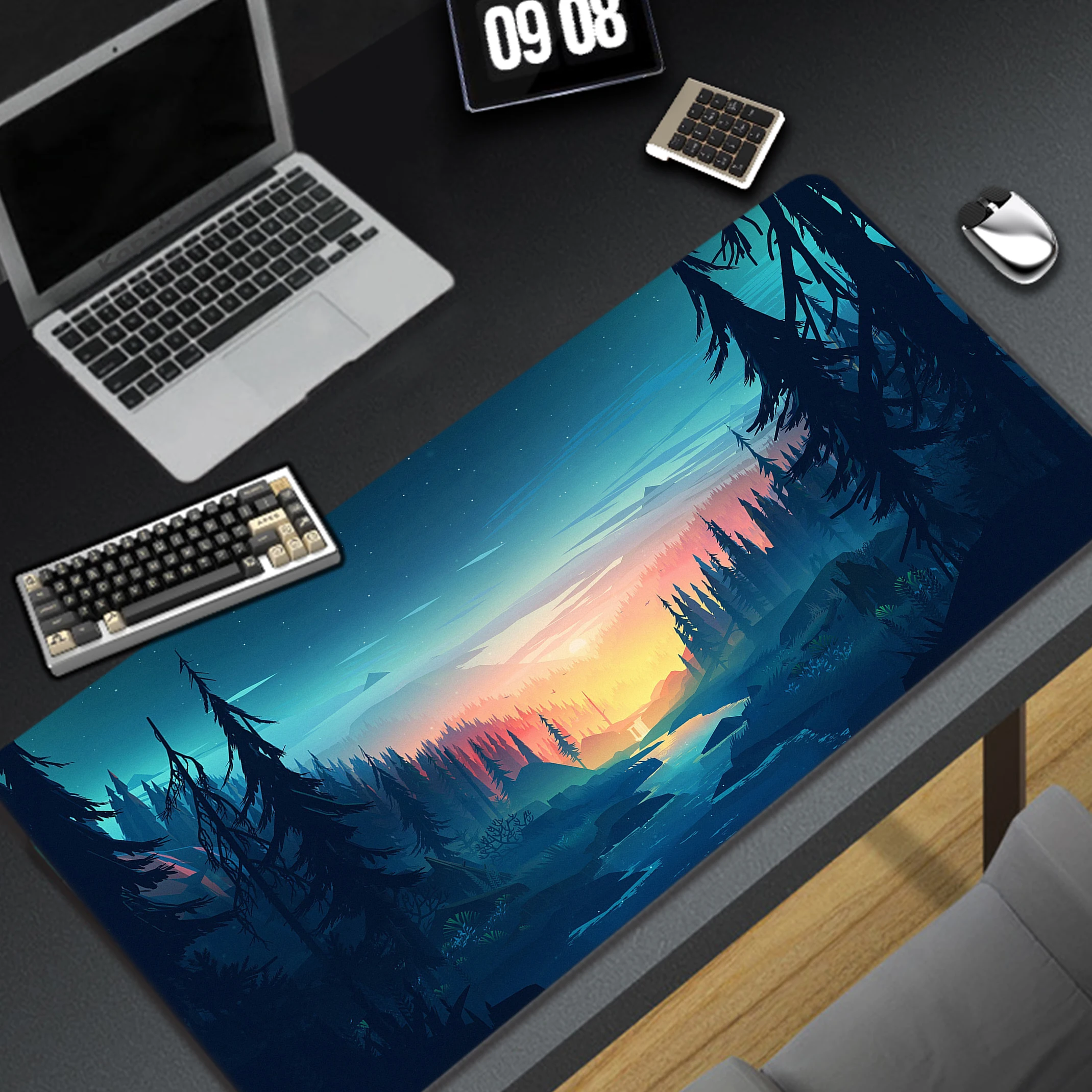 

Gamer Mouse Pad Firewatch Quality Mousepads Keyboard Pads Locking Edge Mouse Mat Gaming Mousepad Keyboard Pads Tapis De Souris