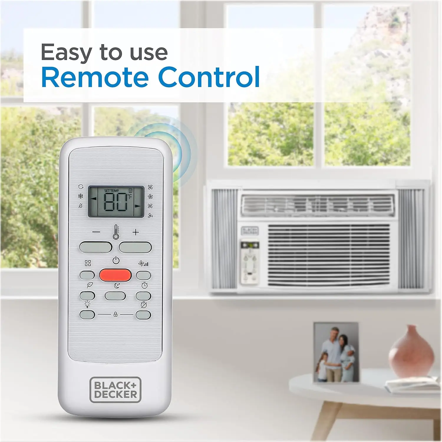 dow Air Conditioner with Remote Control,12000 BTU, Cools Up to 550 Square Feet, Energy Effic