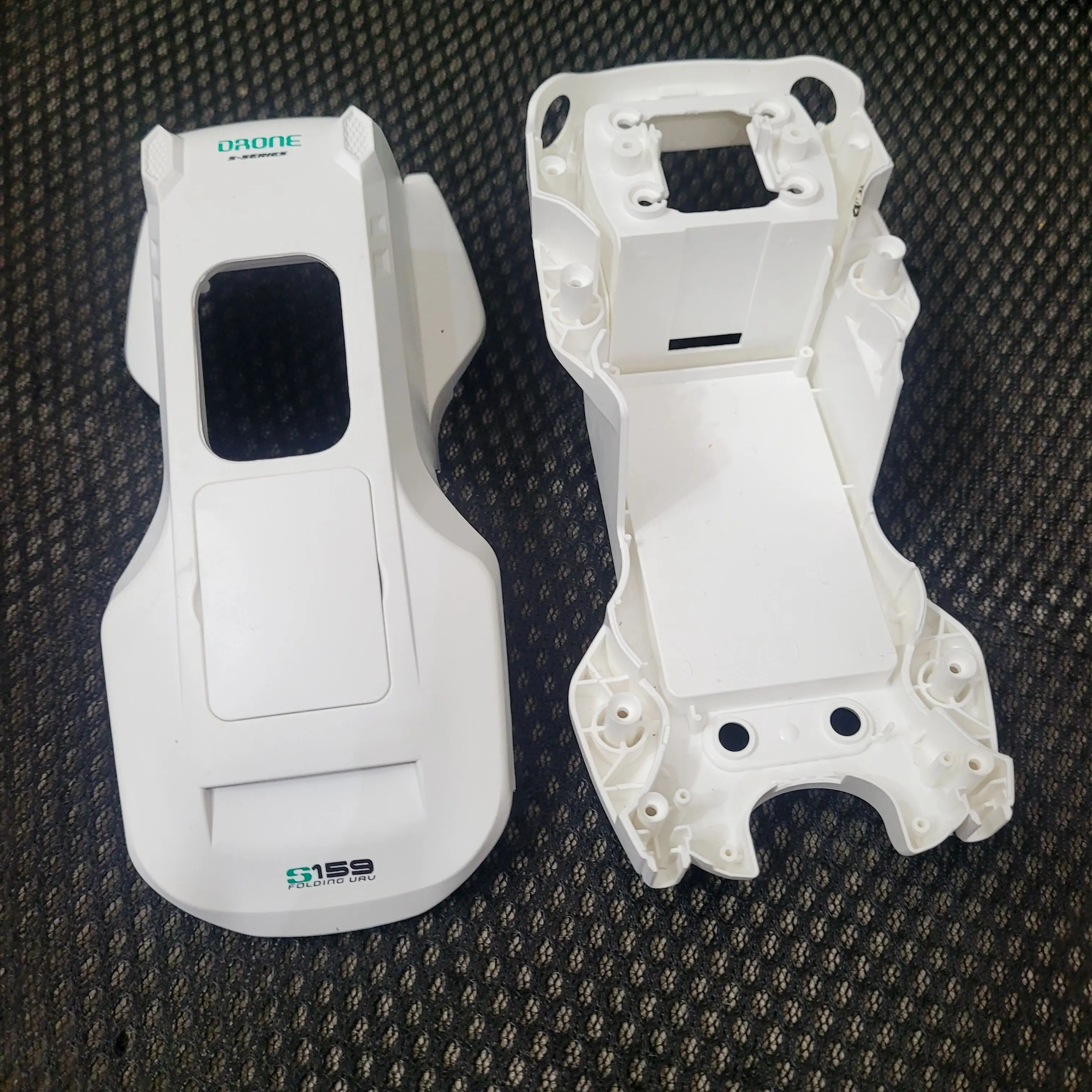 

Белый корпус S159 (верхняя и нижняя части) – запасная часть/аксессуар для DIY-сборки GPS-дрона S159 с бесщеточным двигателем, рама квадрокоптера