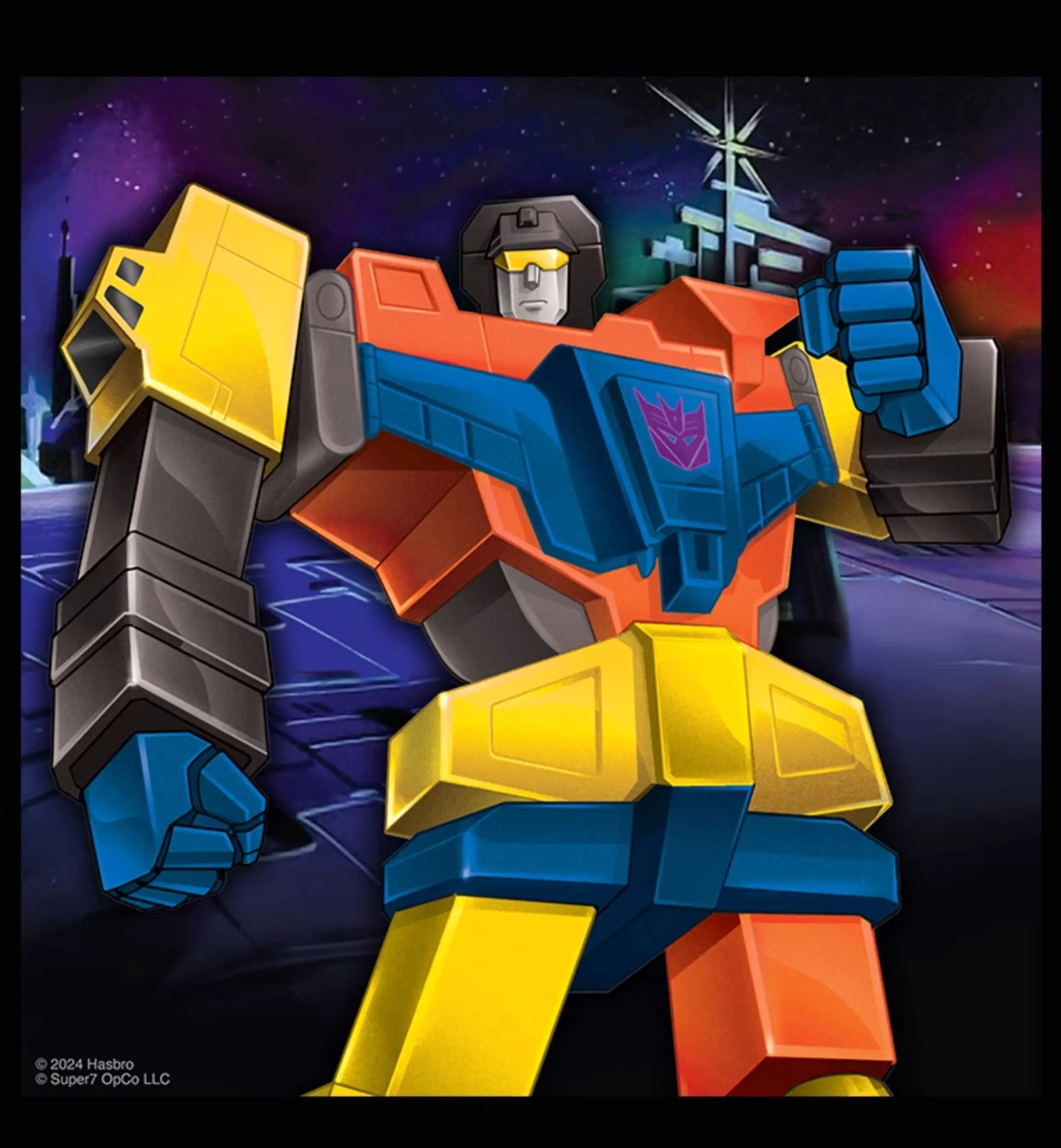 Super7 Transformers-Serie: Devastator Classic Carded Actionfigur – Premium-Sammelspielzeug für Enthusiasten