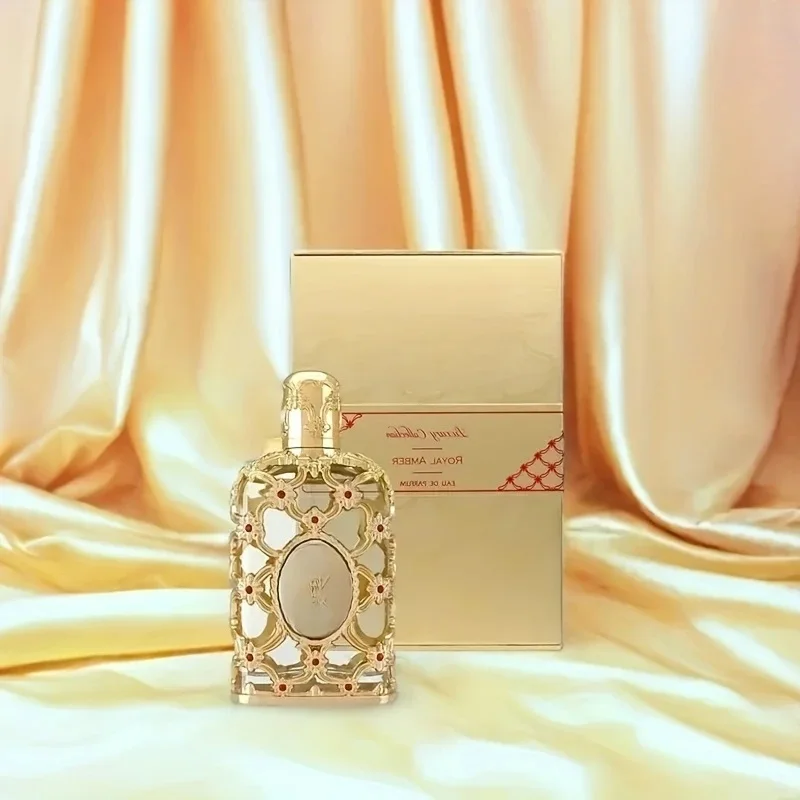 

Парфюм Royal Amber -2,71 унций Роскошный парфюмерный спрей нейтрального янтаря, цветочный восточный спрей, романтический подарок