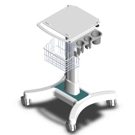 

Hot sale multi-functional ECG medical cart portable ultrasound medical trolley for hospital use