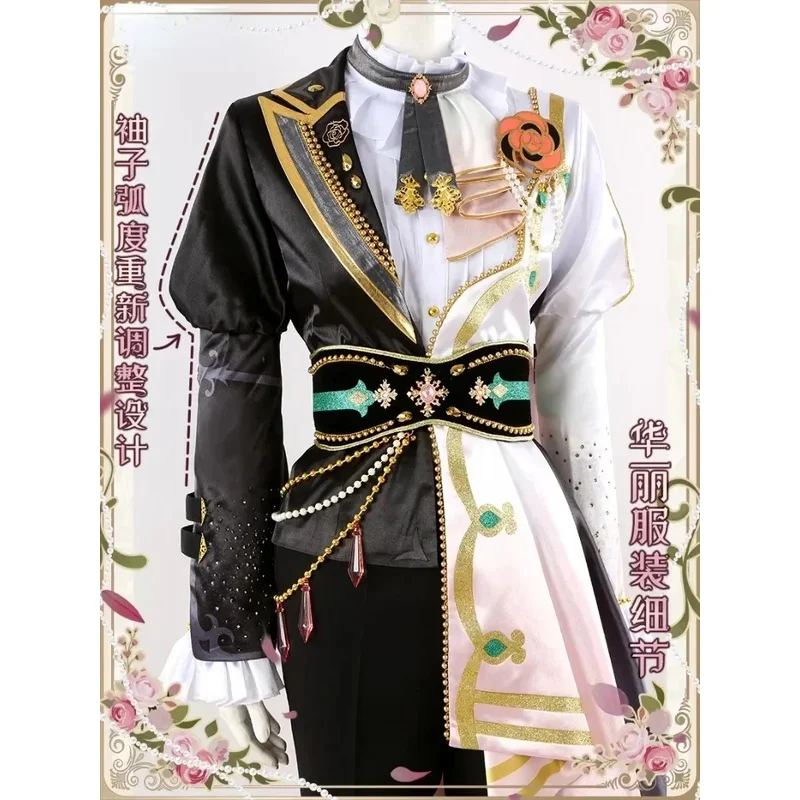 أنيمي فرقة نجوم تأثيري فالكيري إتسوكي شو كاجيهيرا ميكا معطف قميص الخصر التفاف السراويل ربطة القوس فيونكة بروش تخصيص Costumesx