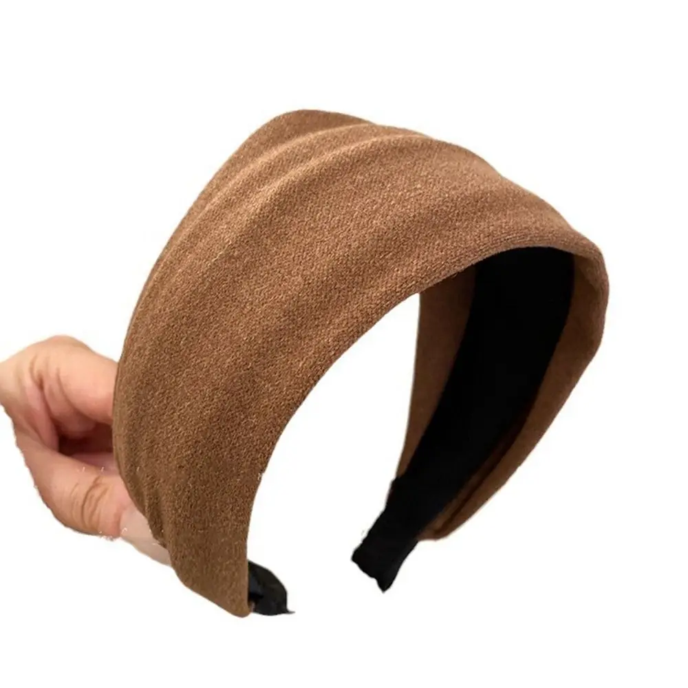 

Sweet Colth Wide Headband Face Wash Korean Wide Edge Hairband Headwear Retro Hair Hoop Women