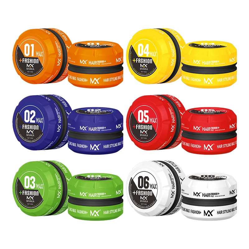 شمع شعر MVAKA يحمل قويًا يدوم طويلاً دون تسطيح، تركيبة غير دهنية وطازجة وطبيعية لطيفة مناسبة لجميع أنواع الشعر