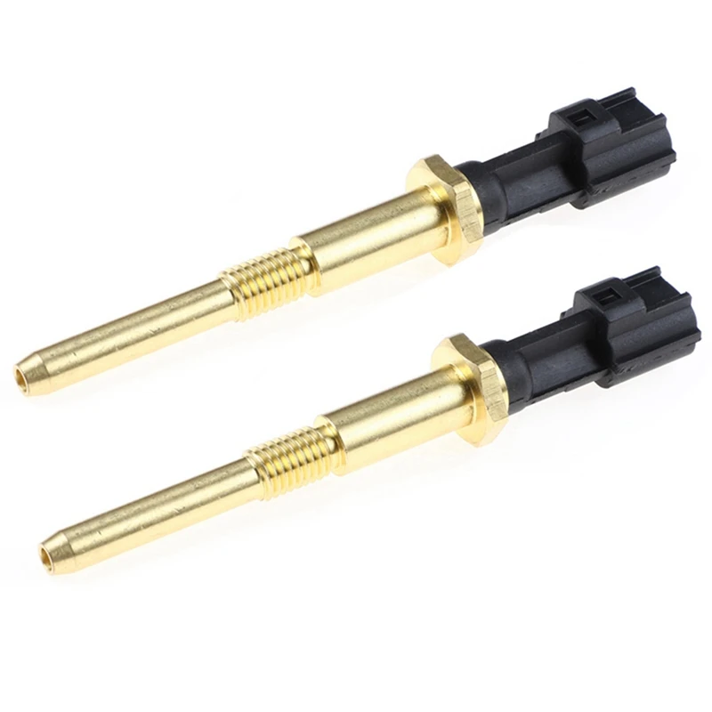 2X Water Temperature Sensor For Ford Mercury 1S7F6G004AB 8S4A6G004AA 1S7Z-6G004-AA 5S8257, L3H518840 Long