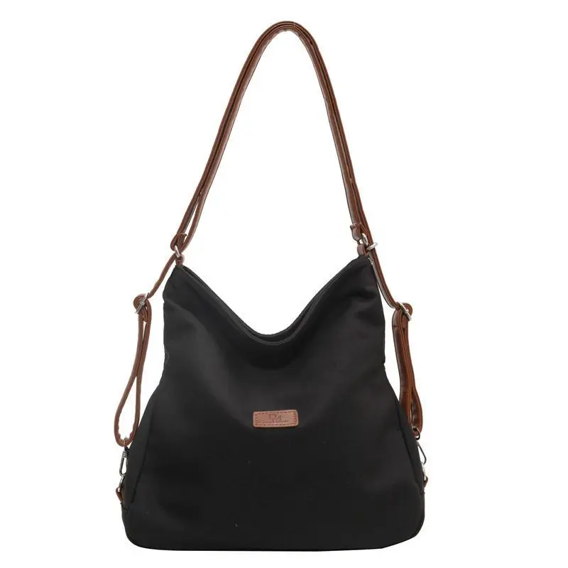 

Crossbody bag, backpack, single-shoulder bag, three usage methods, large-capacity tote bag, student schoolbag, canvas bag
