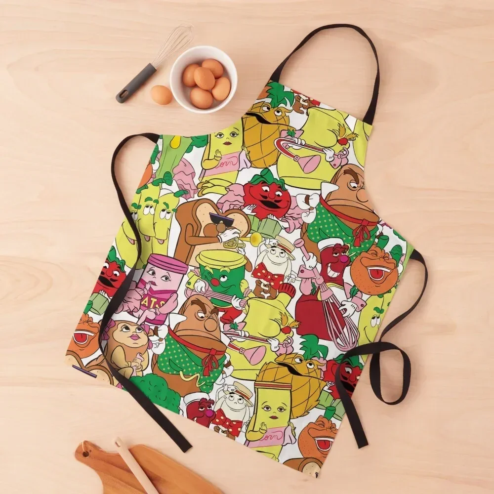 

Kitchen Kabaret Gang Apron For Girl chef costume Kitchen And Household Goods Apron