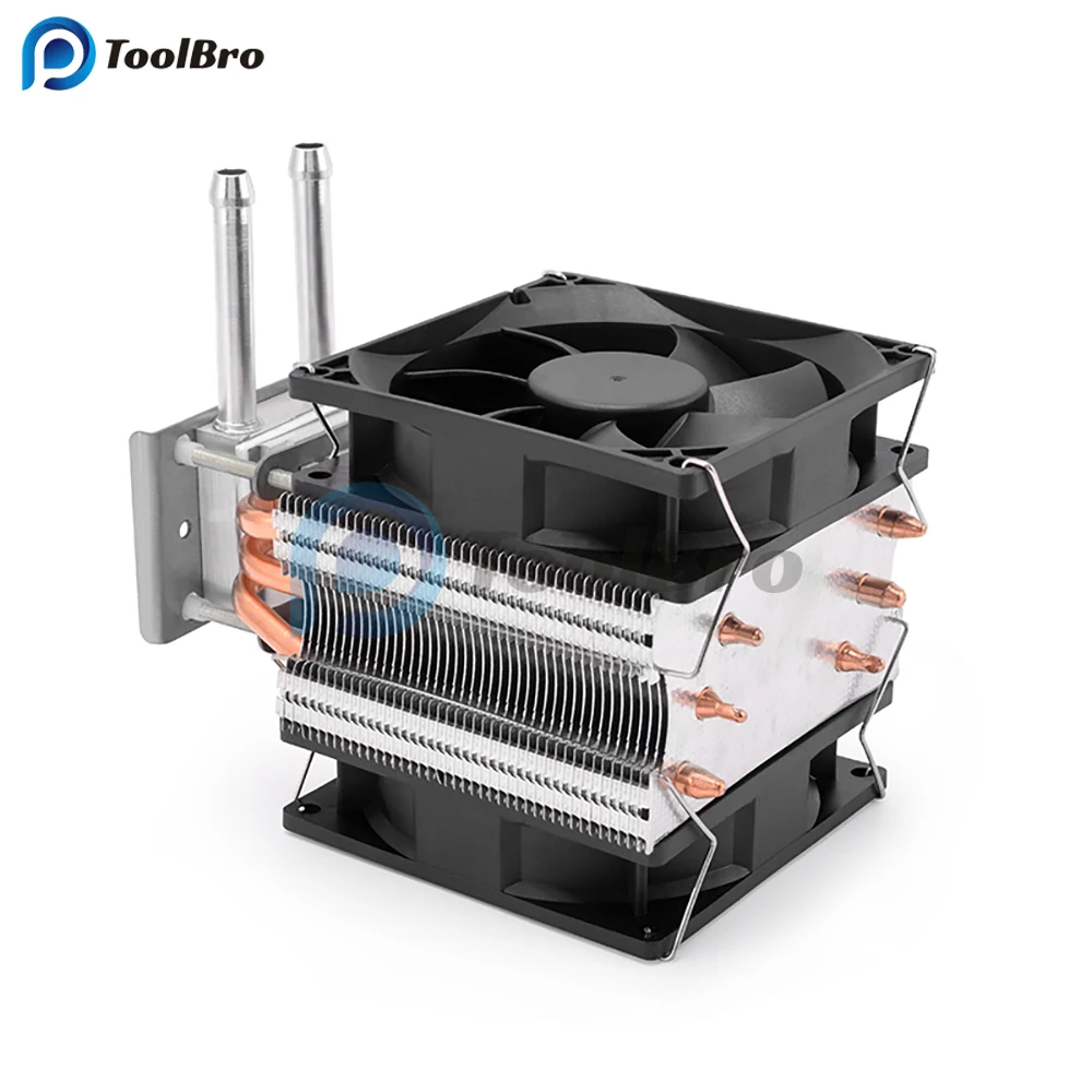 Imagem -02 - Peltier Cooler Semiconductor Refrigeração Sistema de Refrigeração Água Refrigeração Hidrorefrigeração Condicionador para Tanque de Peixes 120w 12v 1520a