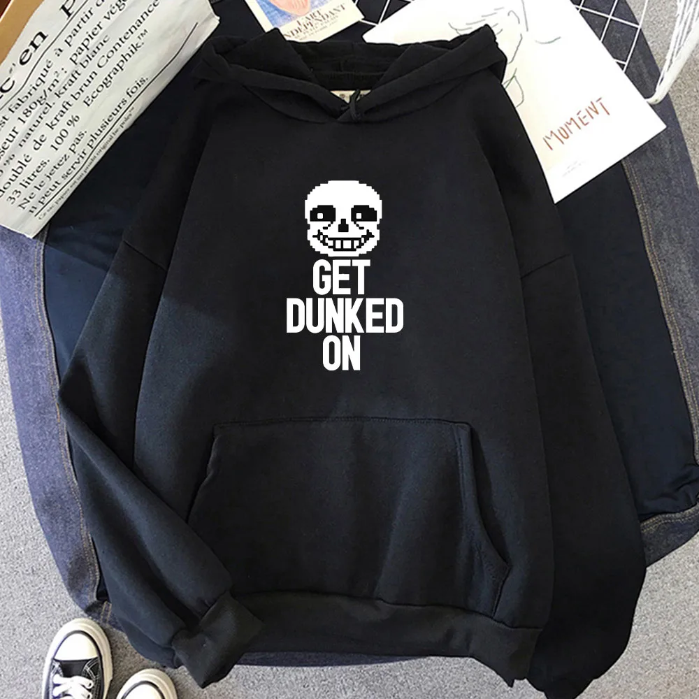 Undertale Hoodie Kawaii Comic Sweatshirt Fleece Sans Long-sleeved Graphic Printing Spring Clothing Unisex Sudaderas New Pullover