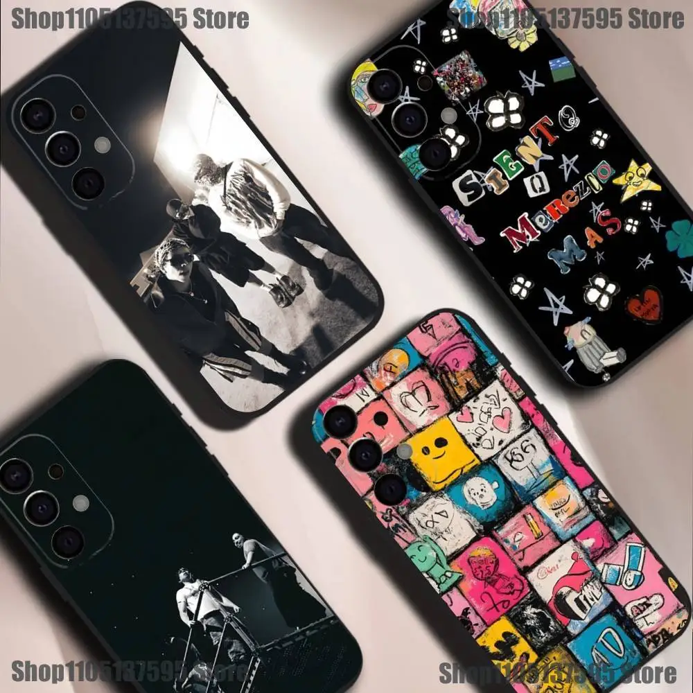 

Hot Band Latin Mafia Music Group Phone Case For Samsung S25,S24,S21,S22,S23,S30,Ultra,S20,Plus,Fe,Lite,5G Black Cover