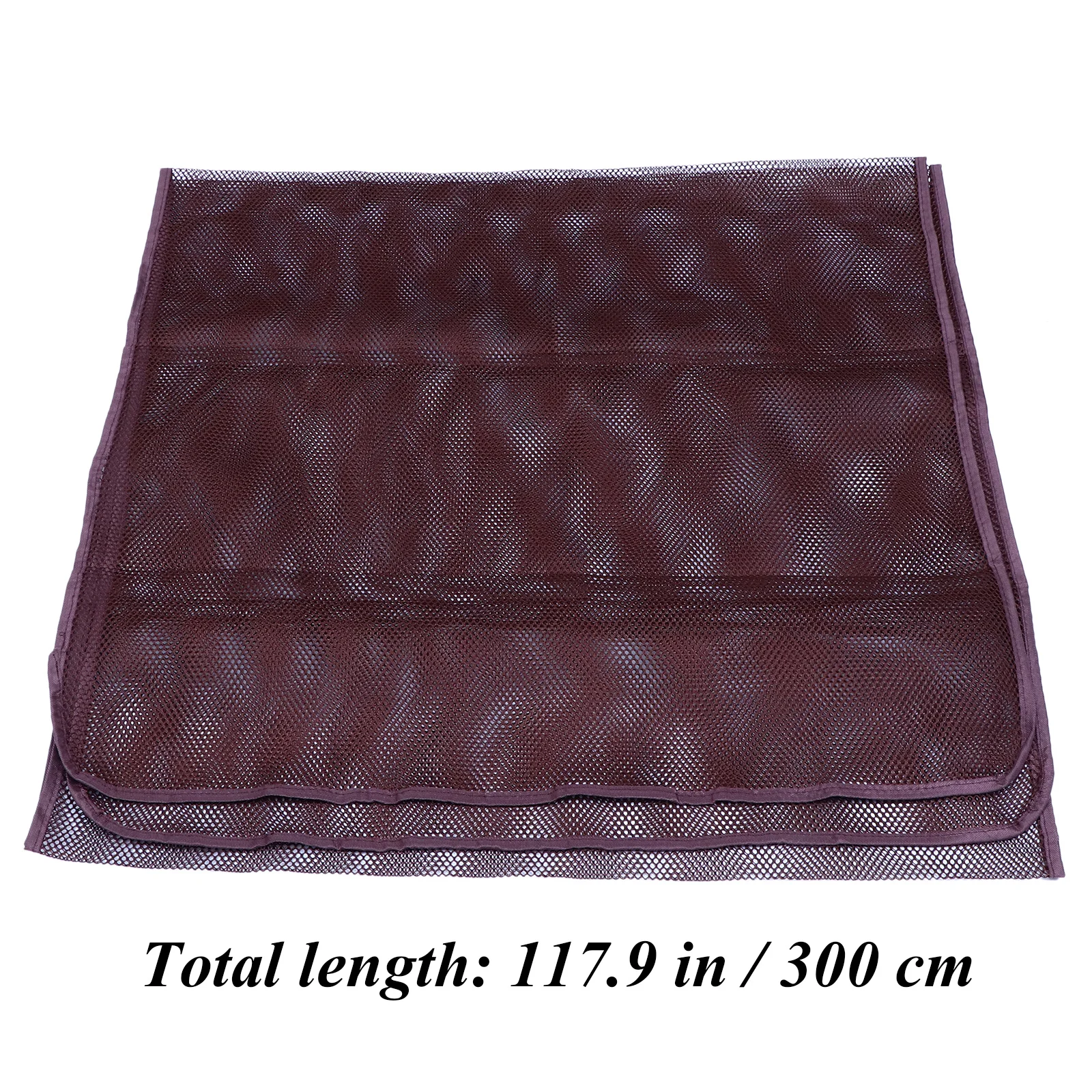 شرفة درج درابزين صافي حارس السلامة شبكة شفافة ناعمة أقصى رؤية سهلة التفكيك #4