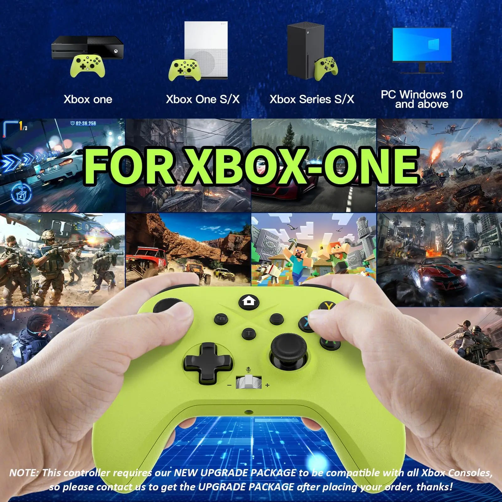 Wireless Controller W/Gaming Vibration Hall Effect 6-Axis Gyro Sensor Turbo Function Gamepads For Xbox One S/X/Series S/X/Switch