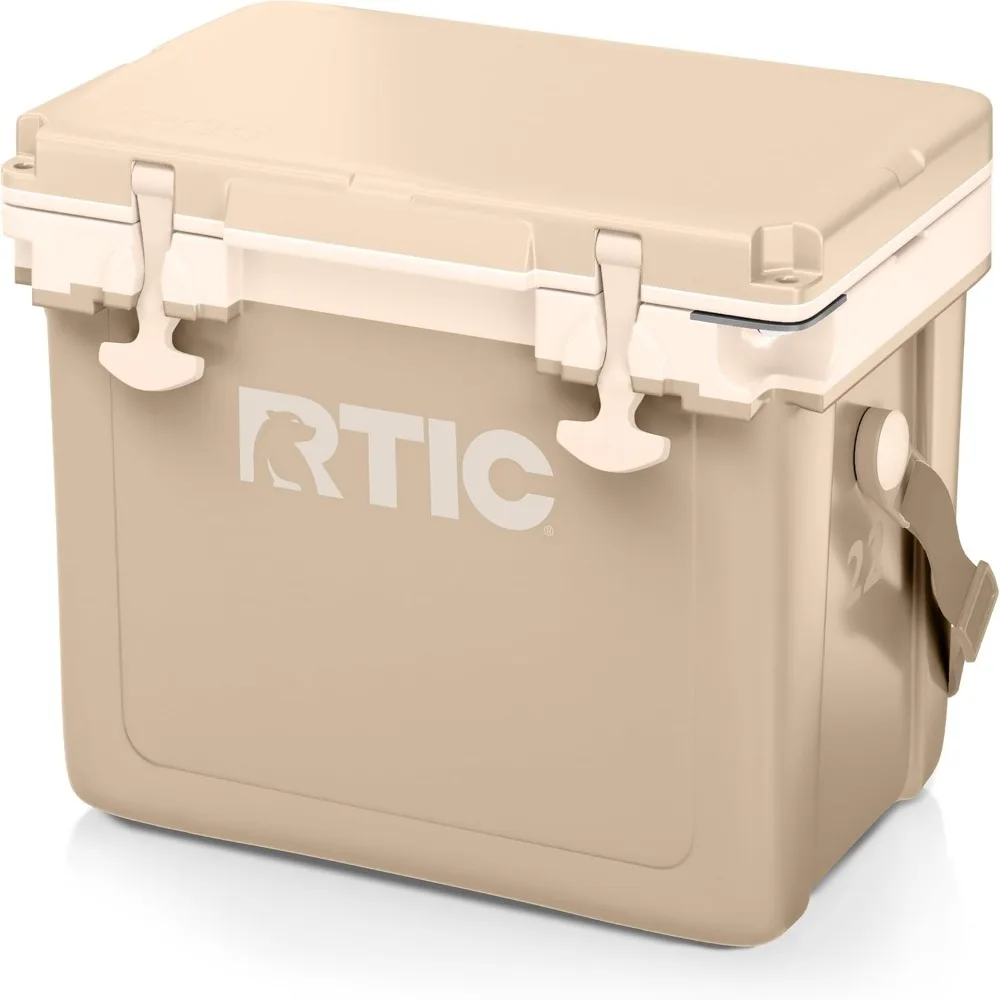 

Ultra-Light 22 Quart Hard Cooler Insulated Portable Ice Chest Box for Drink, Beverage, Beach, Camping, Picnic, Fishing, Boat, B
