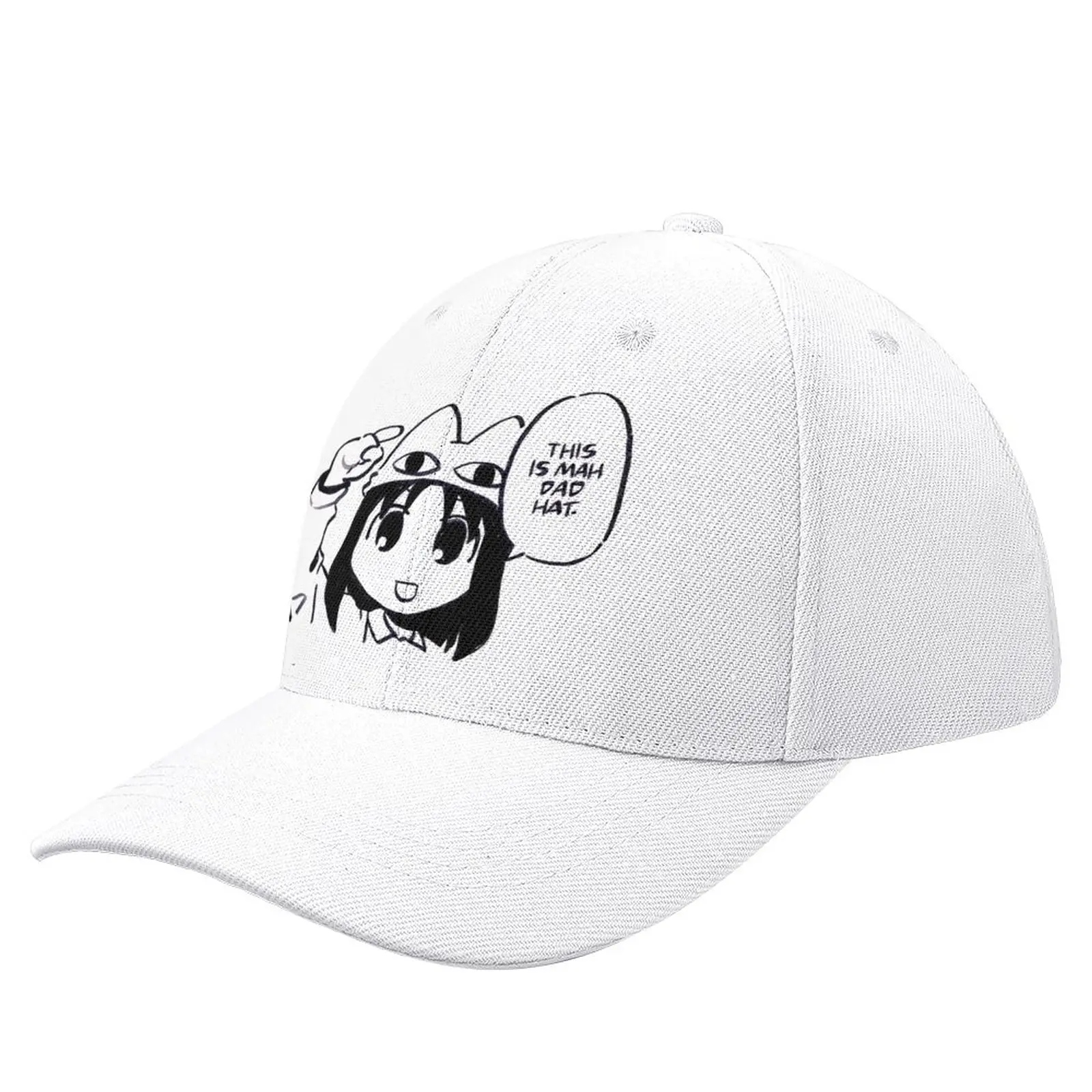 

I draw osaka in cafe uniform saying this is mah dad hat / azumanga daioh Baseball Cap Vintage Golf Luxury Hat Men Caps Women'S