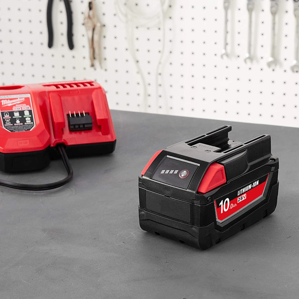 Pro Milwaukee 28V 12.0Ah M28 baterie Li-Ion Náhradní baterie pro Milwaukee 28V M28 48-11-2830 0730-20 Baterie do nářadí - náhled 2