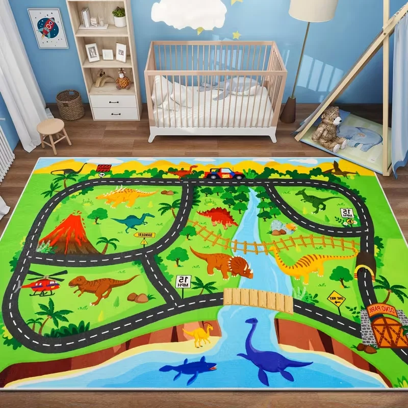 Dinosaur Traffic Roadmap Carpe - Outdoor Children'S Park recension och pris