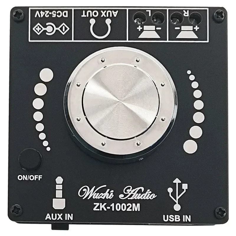 

1002M MINI 2.0 Stereo Bluetooth Digital Power Amplifier Module with Multiple Inputs 100W * 2