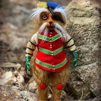 Sir Didymus From The Labyrinths Cute Foxes Terrier Doll Toy Ludo Friend Plush Home Garden Creative Funny Ornaments Decoration